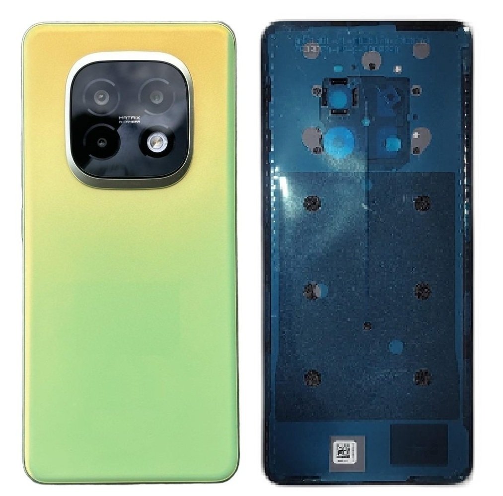 For Realme Narzo 70 Turbo 5G Back Panel Battery Cover Replacement – Yellow, Green & Black