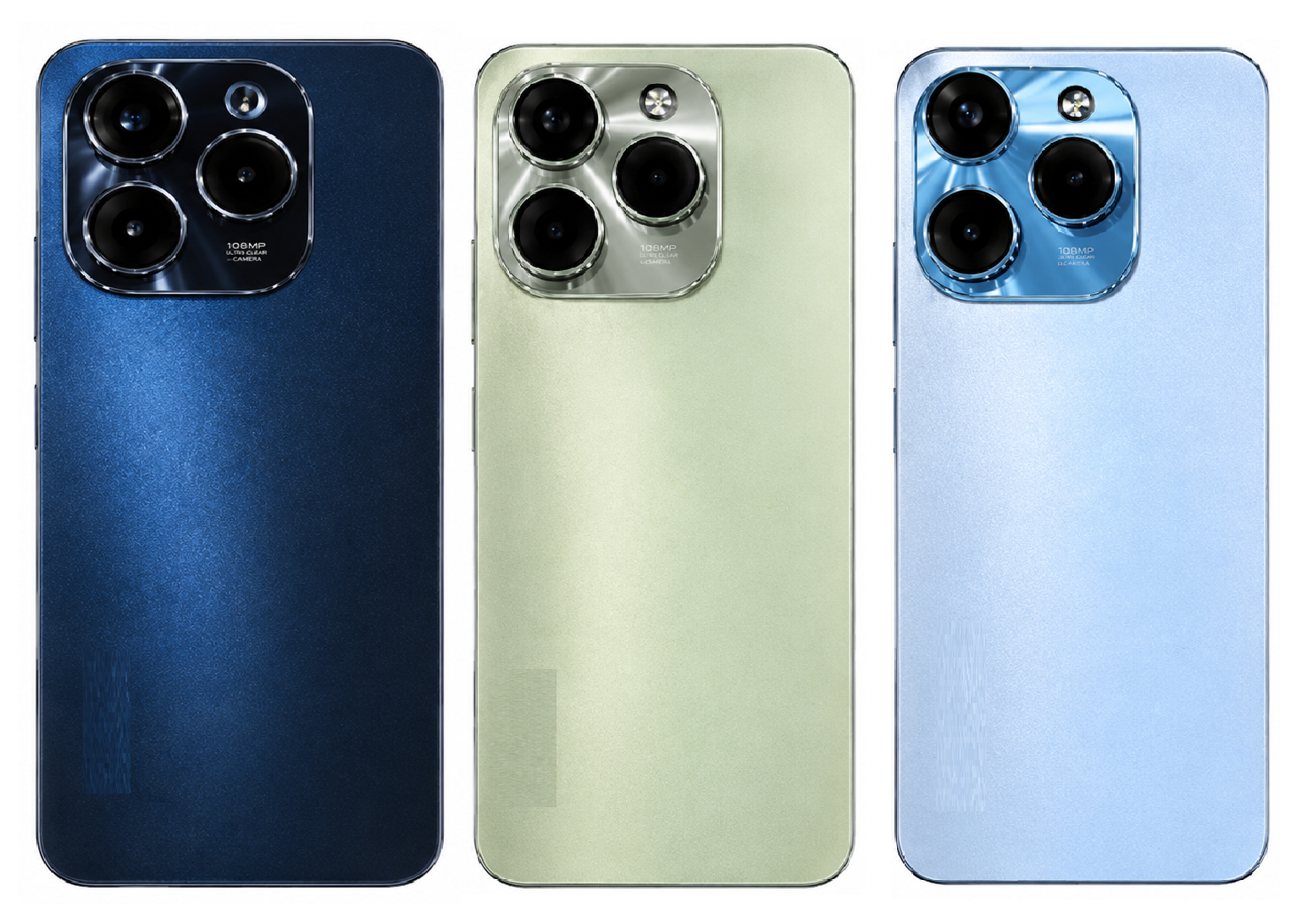 Compatible replacement Infinix Note 40X 5G Full Body Housing Replacement Back Frame Middle Chassis with Side Keys – Black, Blue & Gold
