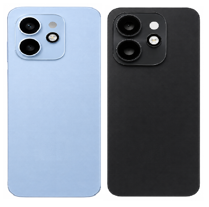 Compatible Replacement for OPPO Reno 15 Pro 5G Back Panel Battery Cover – Black & Blue