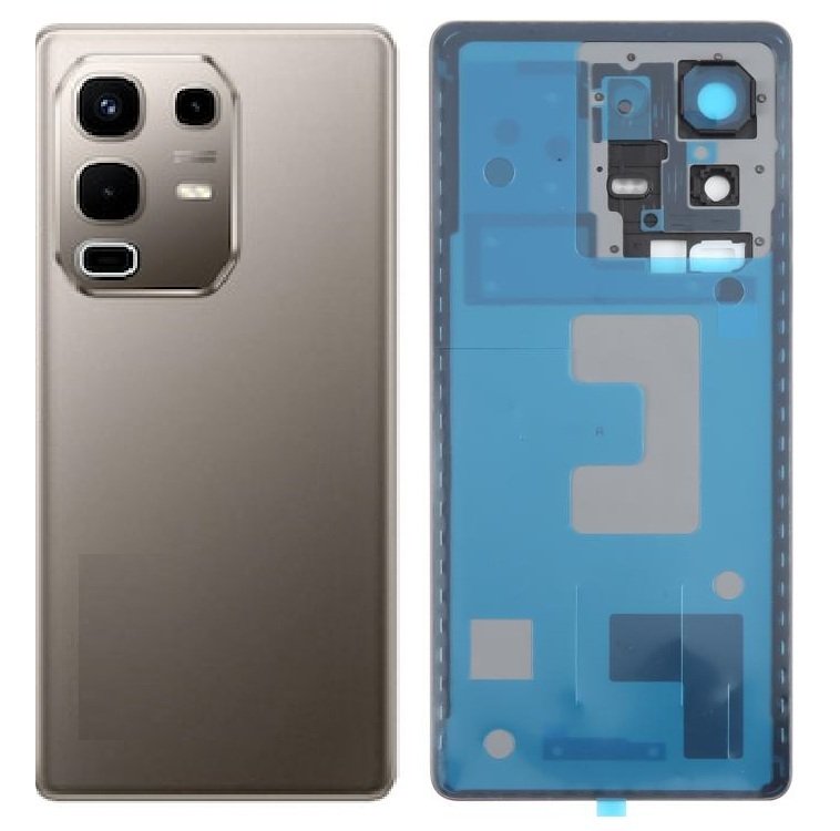 Compatible Replacement for Infinix Note 50S 5G Back Panel Battery Cover – Red, Blue & gold