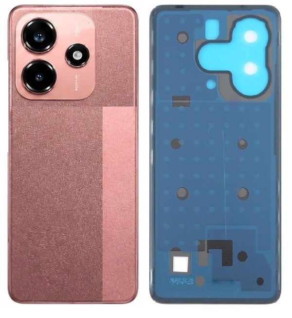 Compatible Replacement for Redmi Note 14 5G Back Panel Battery Cover – Black, White, Green, Brown & Purple
