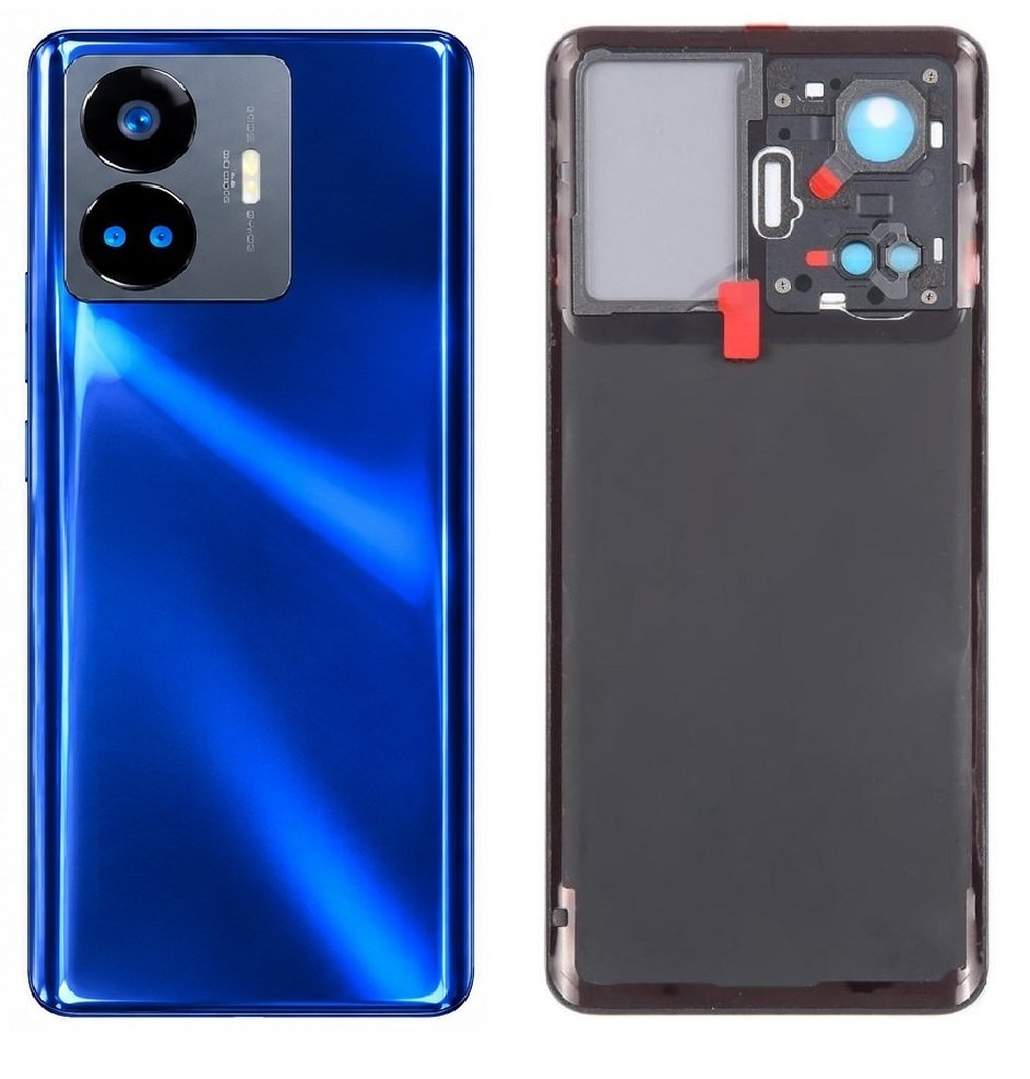 Compatible Replacement for Realme GT Neo 5 5G Back Panel Battery Cover – Blue, Black & Purple Color: Purple.