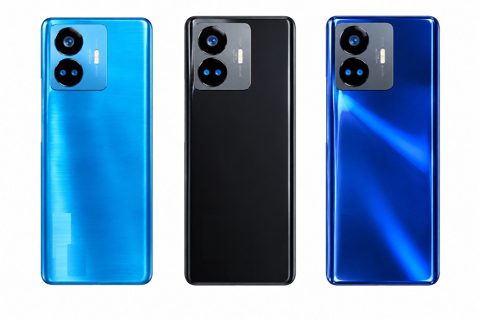 Compatible Replacement for Realme GT Neo 5 5G Back Panel Battery Cover – Blue, Black & Purple