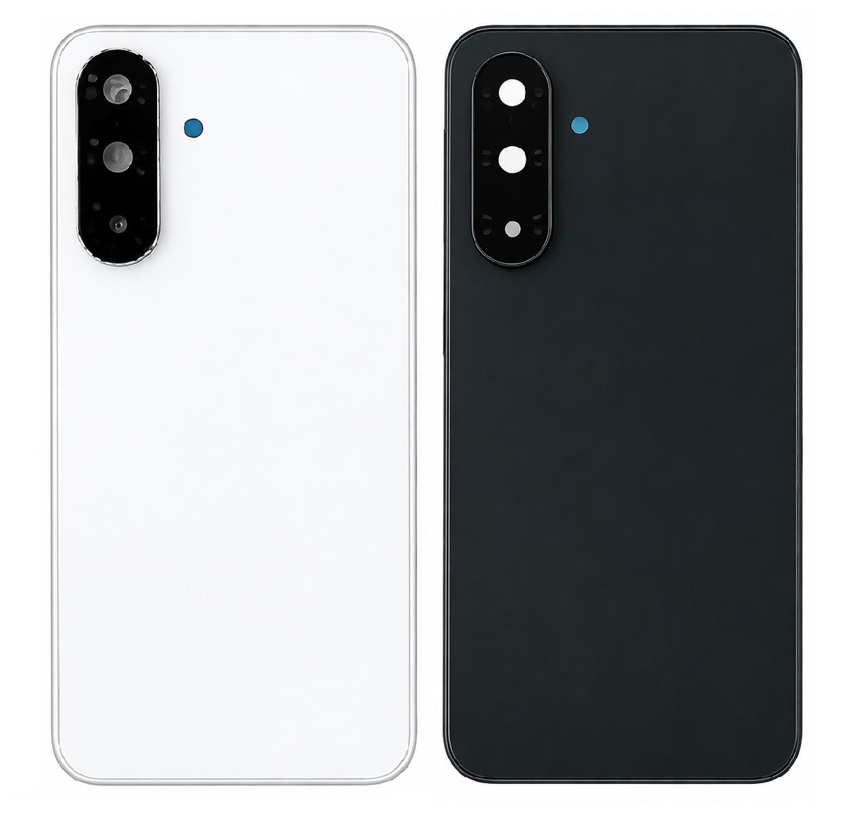 Compatible Replacement for Samsung Galaxy A36 5G Full Body Housing Back Frame Middle Chassis with Side Keys – White & Black
