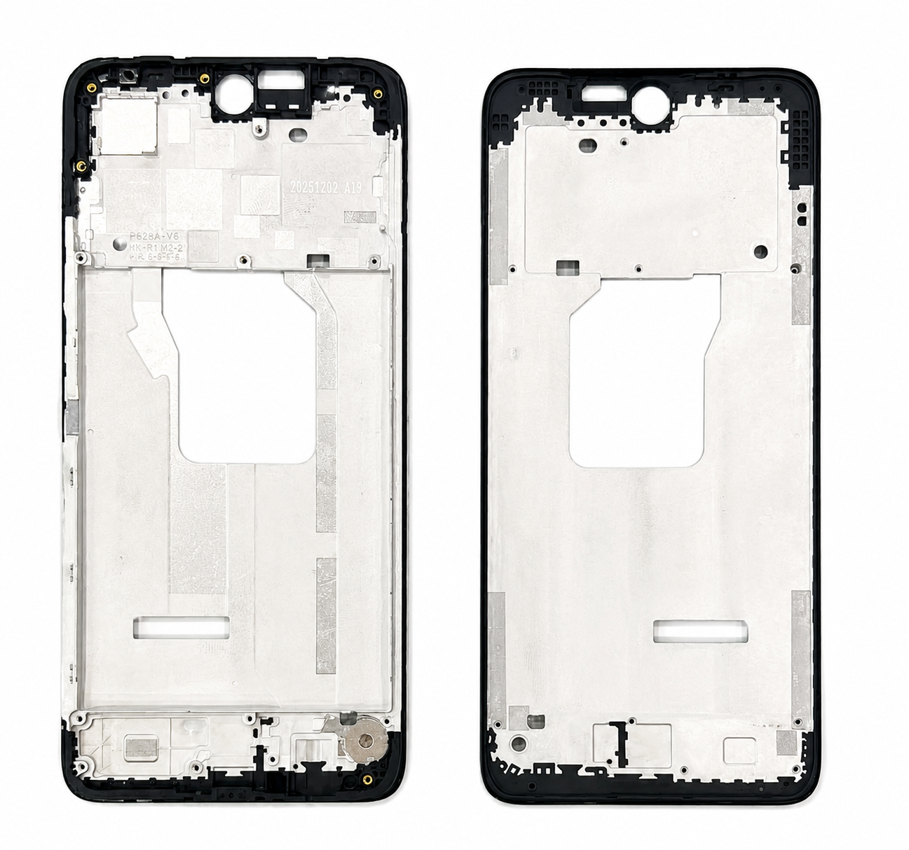 Compatible Replacement for Motorola G57 Power 5G Middle Frame – Black
