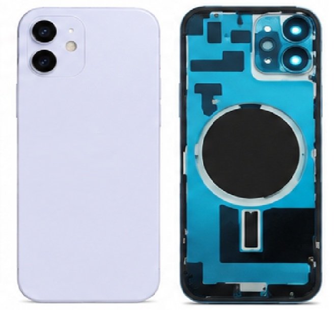 Compatible Replacement for iPhone 14 Plus Back Panel – Blue, Yellow, White, Red, Purple & Black