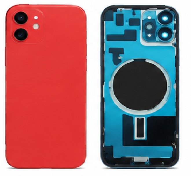 Compatible Replacement for iPhone 14 Plus Back Panel – Blue, Yellow, White, Red, Purple & Black