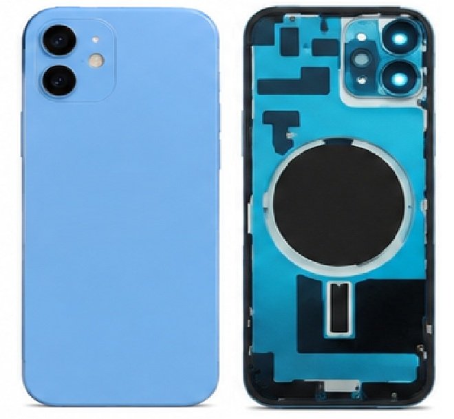 Compatible Replacement for iPhone 14 Plus Back Panel – Blue, Yellow, White, Red, Purple & Black