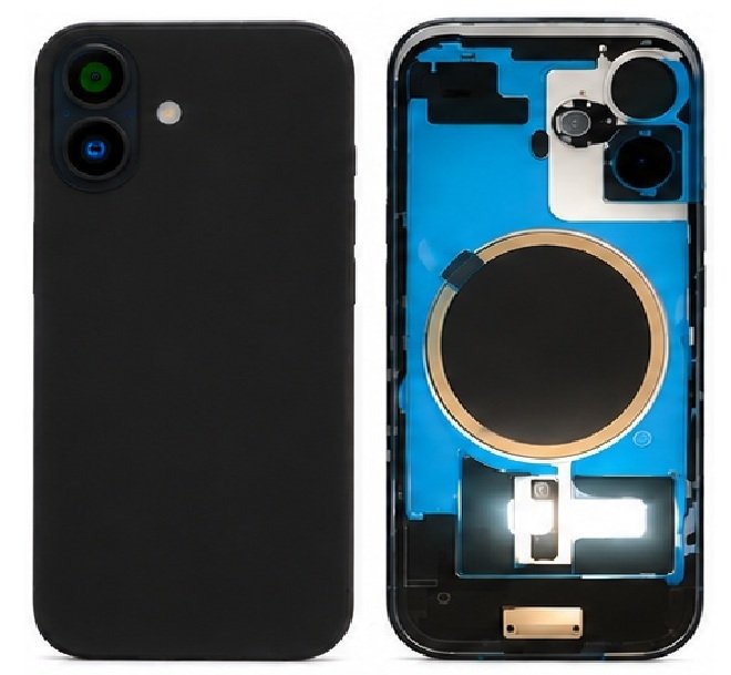 Compatible Replacement for iPhone 17 Back Panel – Blue, Black, Purple, Green & White
