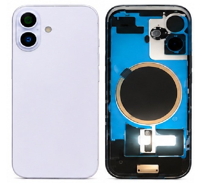 Compatible Replacement for iPhone 17 Back Panel – Blue, Black, Purple, Green & White