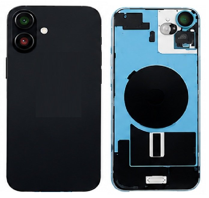 Compatible Replacement for iPhone 16 Plus Back Panel – Pink, White, Green, Black & Blue