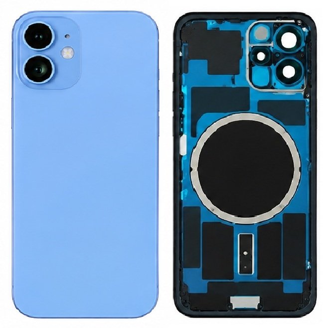 Compatible Replacement for iPhone 16 Back Panel – Blue, Pink & Green