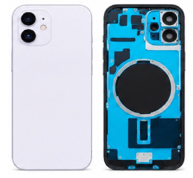 Compatible Replacement for iPhone 14 Back Panel – Blue, Yellow, Red, Black & White