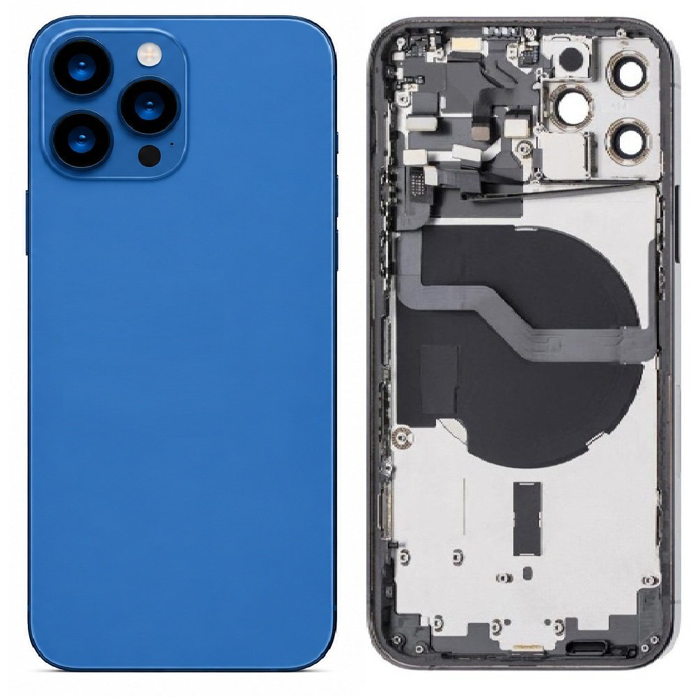 Compatible Replacement for iPhone 12 Pro Housing Body – Grey, Blue & White