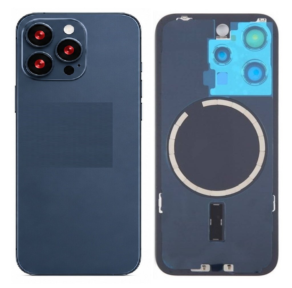 Compatible Replacement for iPhone 15 Pro Housing Body – Black, White, Blue & Grey
