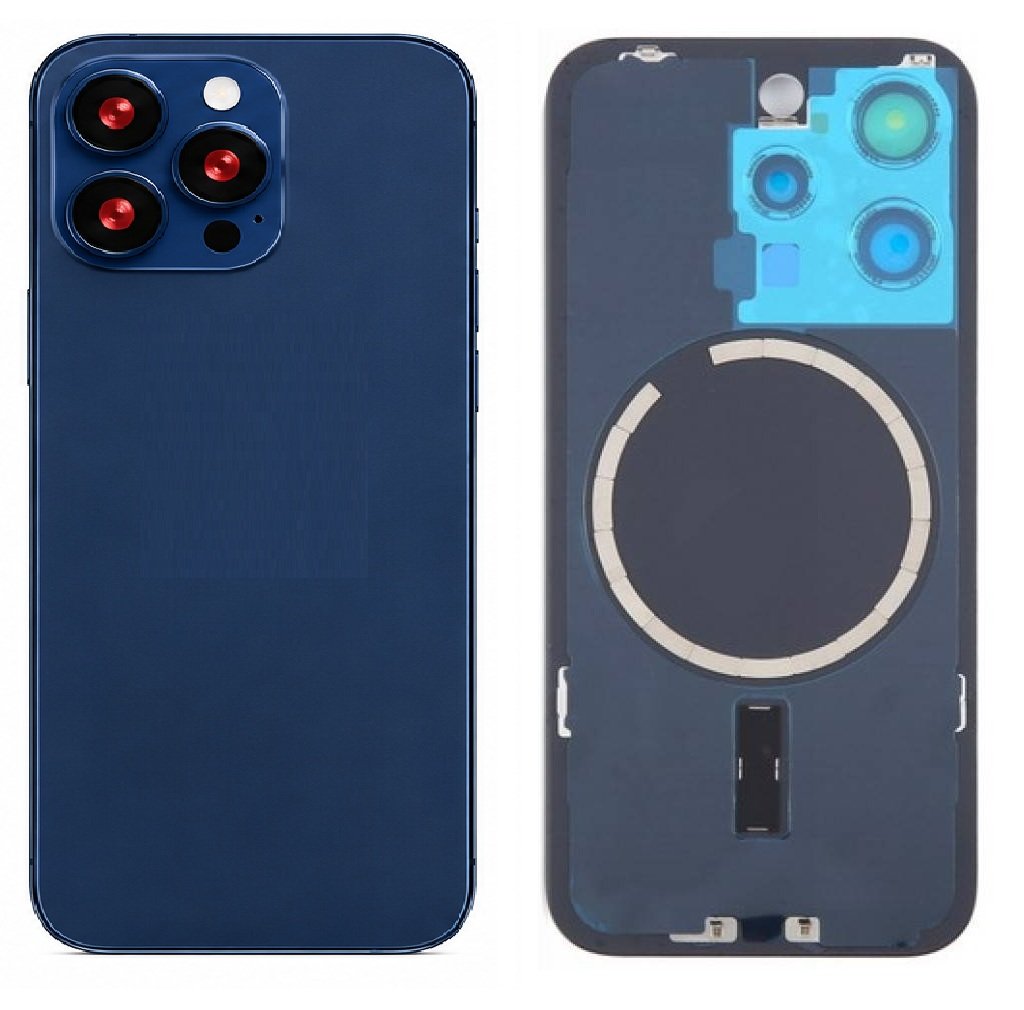 Compatible Replacement for iPhone 15 Pro Housing Body – Black, White, Blue & Grey
