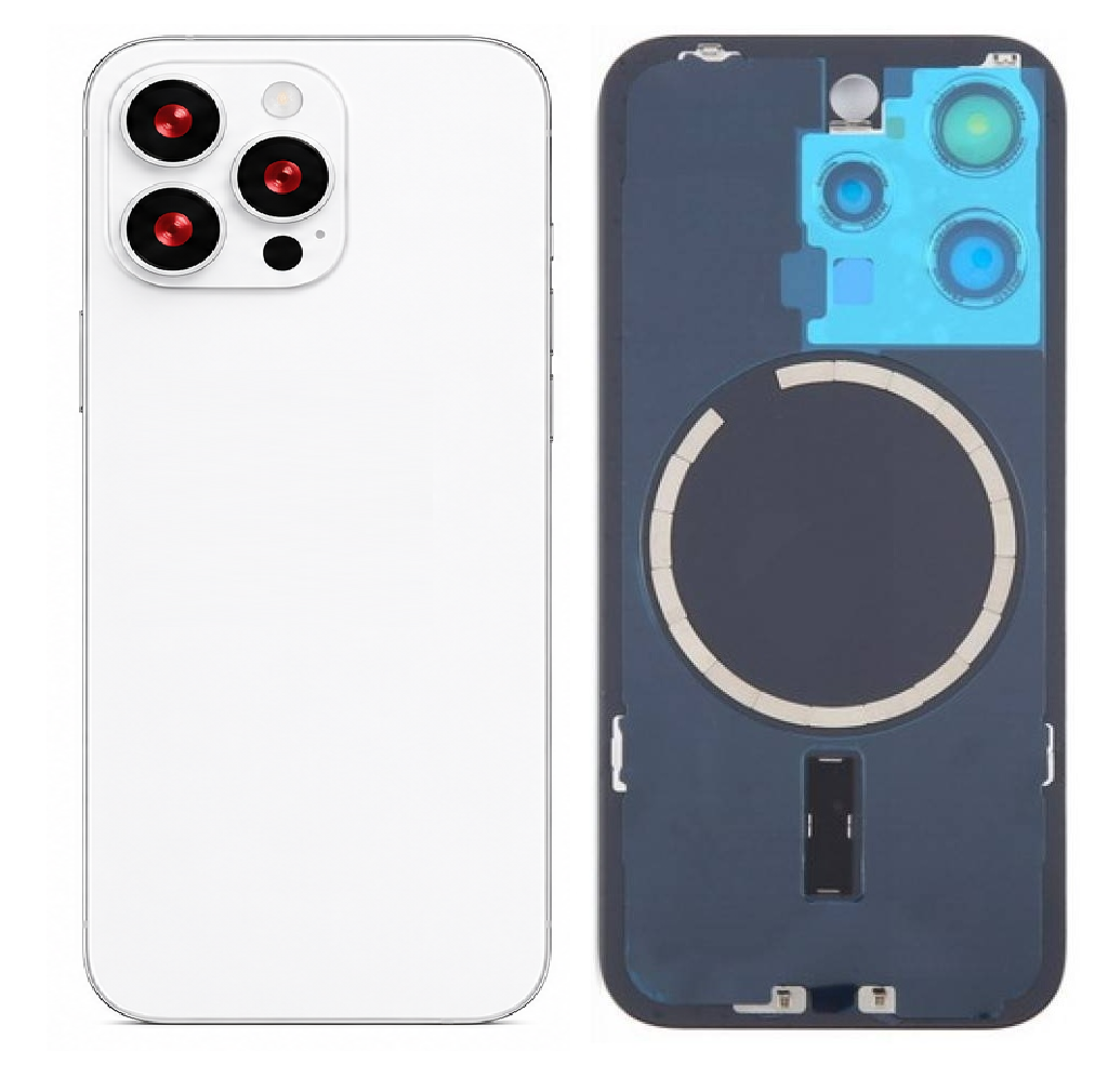 Compatible Replacement for iPhone 15 Pro Housing Body – Black, White, Blue & Grey