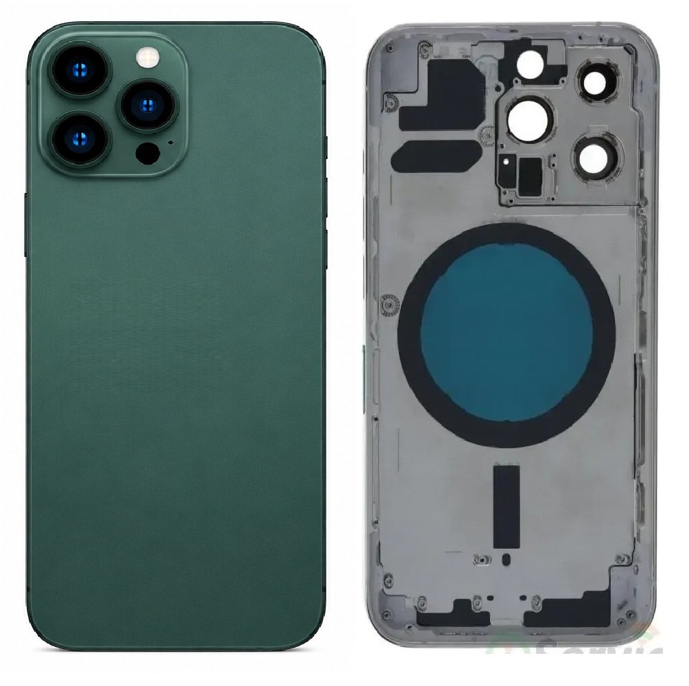 Compatible Replacement for iPhone 13 Pro Housing Body – White, Blue & Green