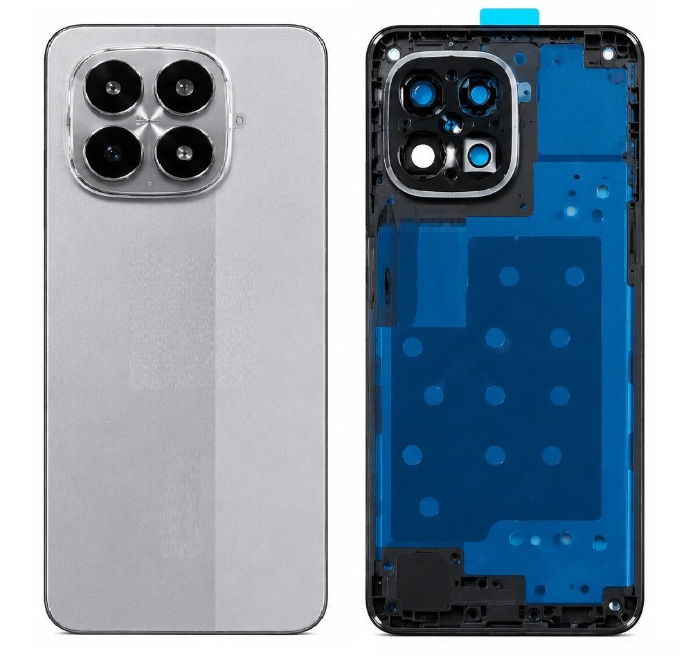 Compatible Replacement for POCO M8 Back Panel – Black & Grey