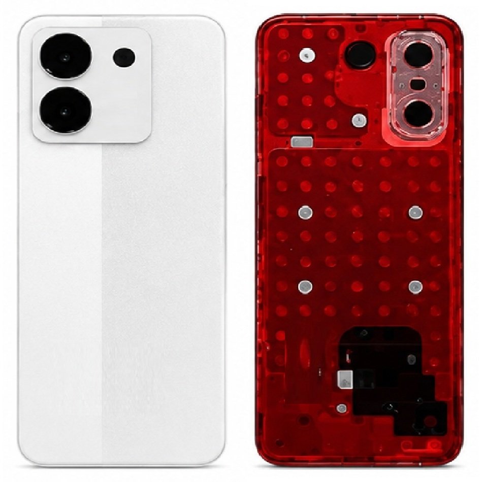 Compatible Replacement for POCO M7 Pro 5G Back Panel – Black, White & Purple