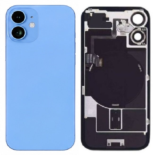 Compatible Replacement for iPhone 16 Housing Body – Blue, Pink & Green
