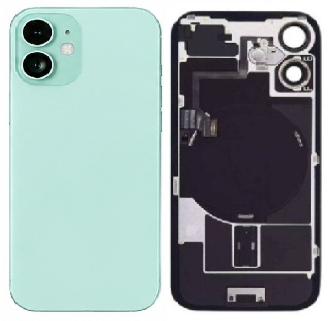Compatible Replacement for iPhone 16 Housing Body – Blue, Pink & Green