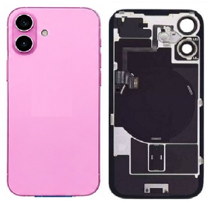 Compatible Replacement for iPhone 16 Plus Housing Body – White, Black, Blue, Pink & Green