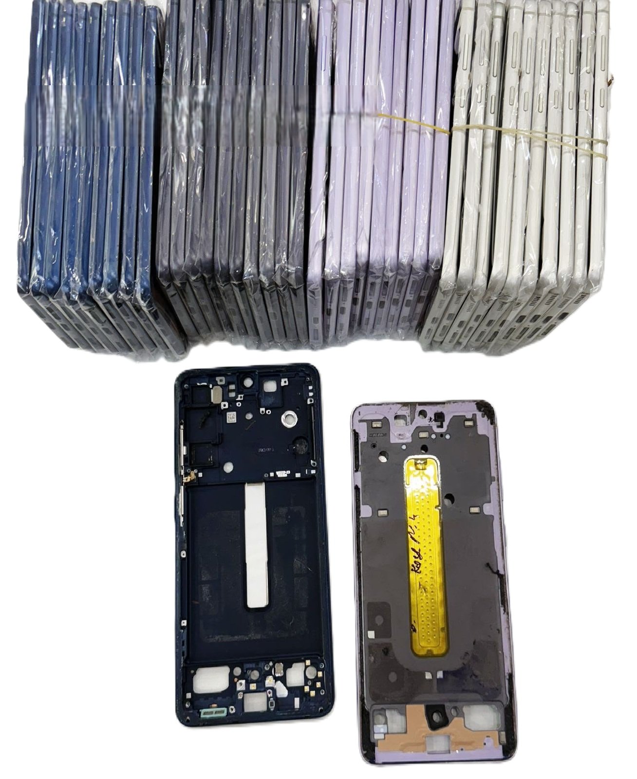 Samsung Galaxy S21 FE 5G Middle Frame Housing Body Replacement with Side Keys