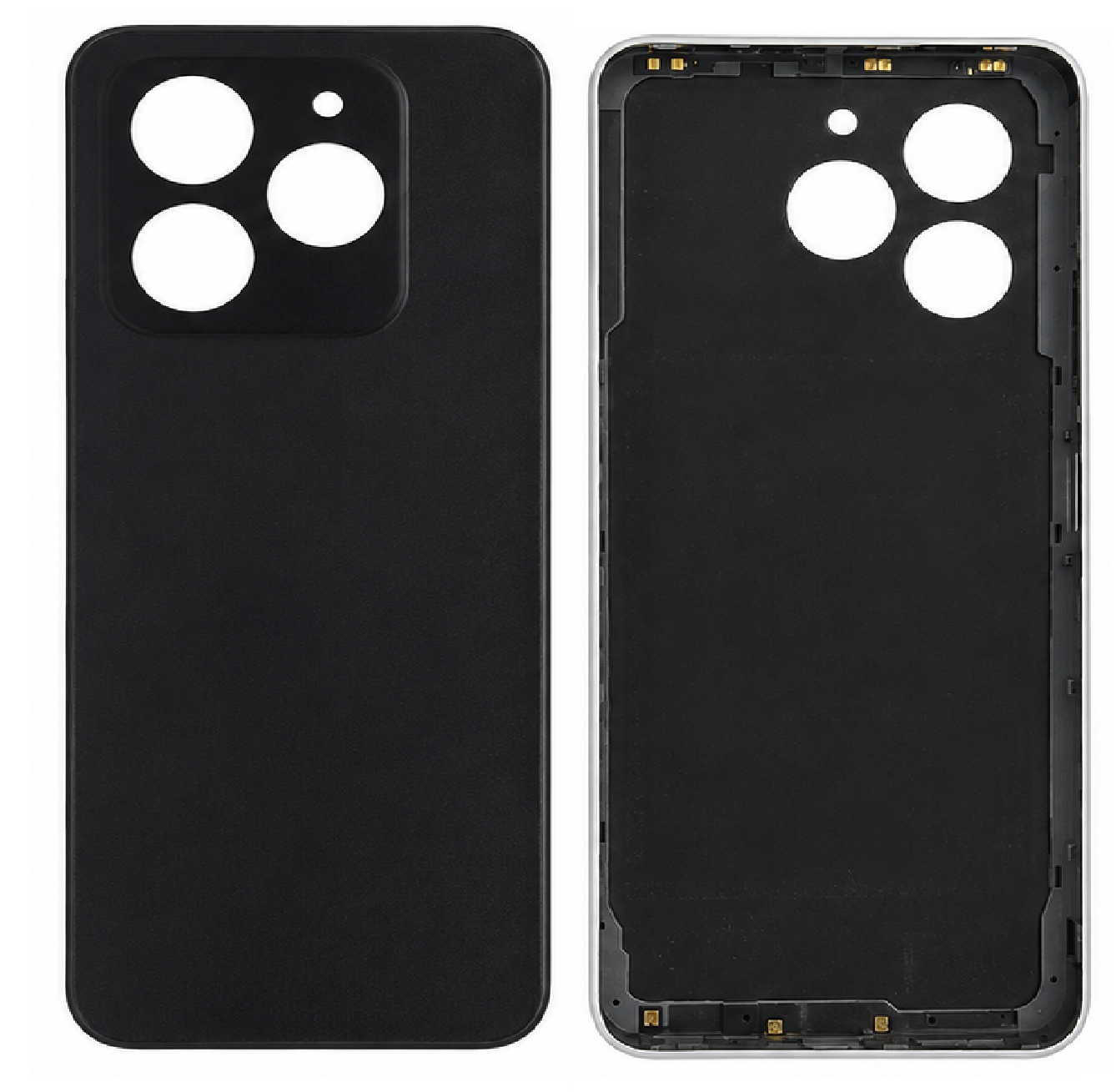 Lava Yuva 3 4G Full Housing Body Replacement – Black, White & Purple