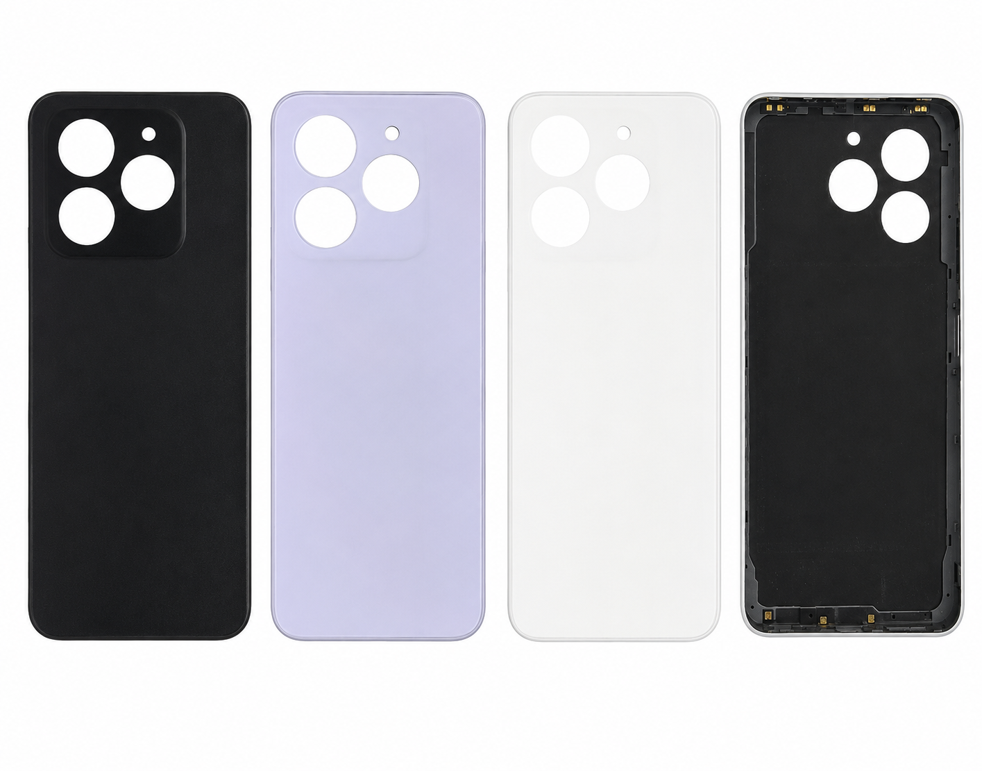 Lava Yuva 3 4G Full Housing Body Replacement – Black, White & Purple