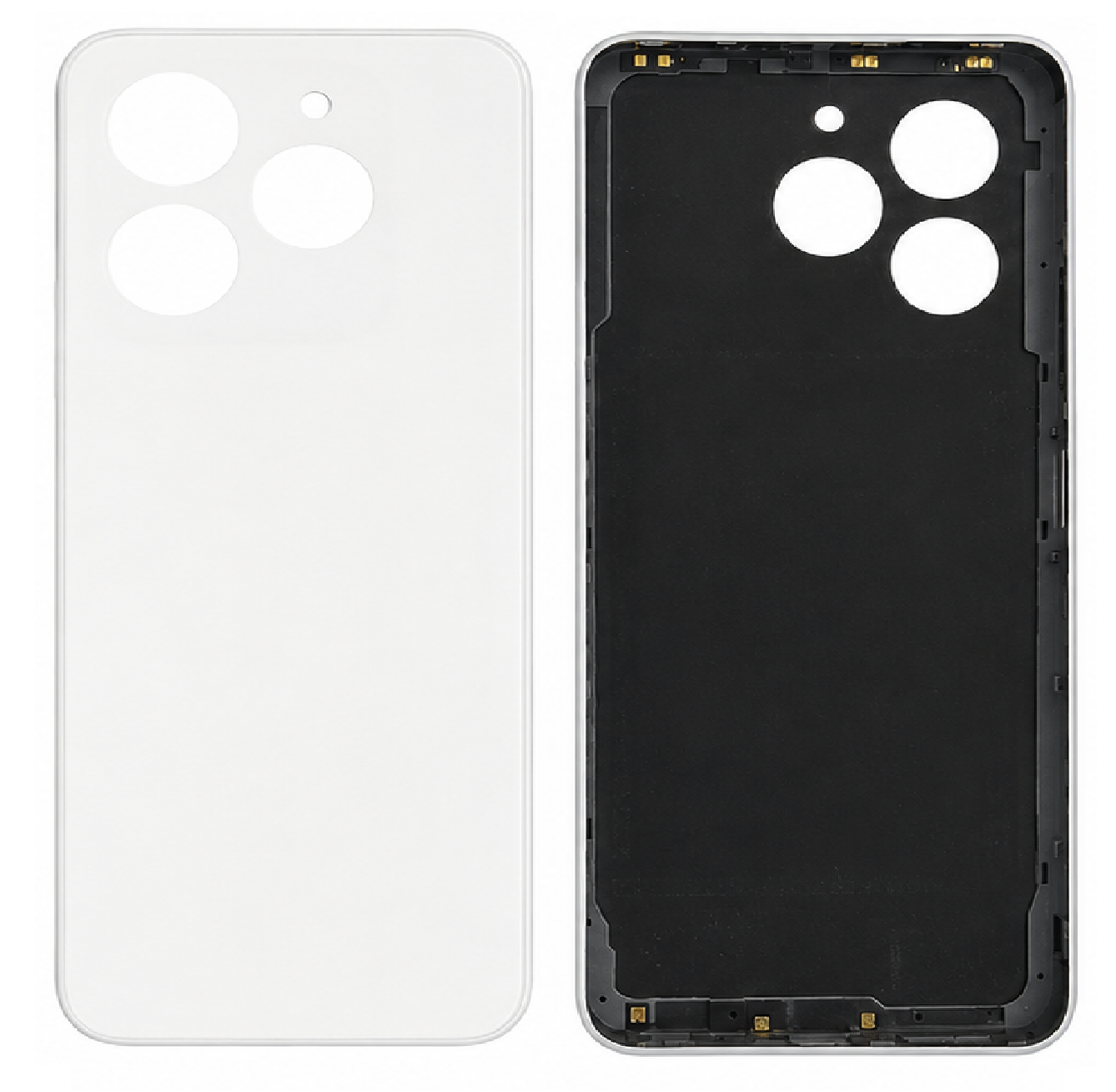 Lava Yuva 3 4G Full Housing Body Replacement – Black, White & Purple