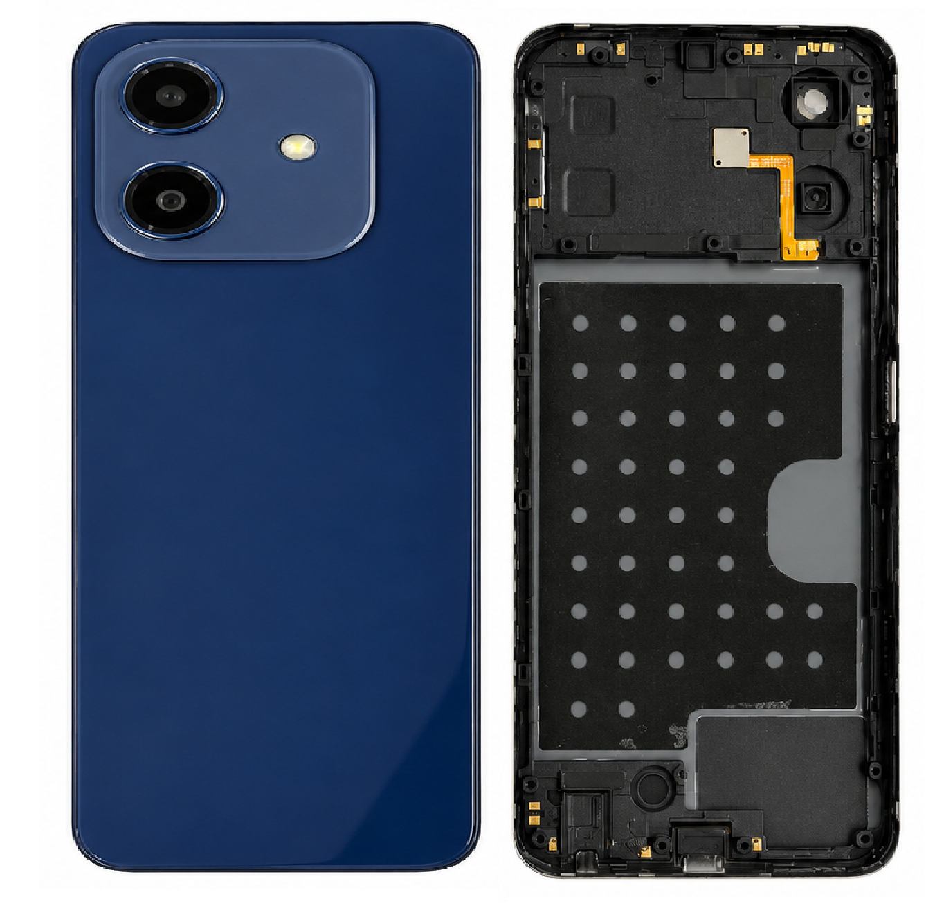 Lava Shark 5G Full Housing Body Replacement – Black & Gold