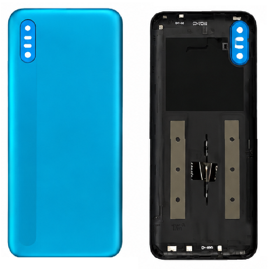Compatible Replacement Redmi 9A Back Panel – Black, Purple, Blue & Sky Blue
