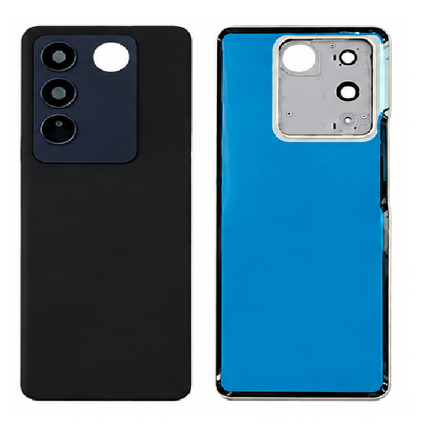 Compatible Replacement Vivo V27 Back Panel – Yellow, Blue, Green & Black