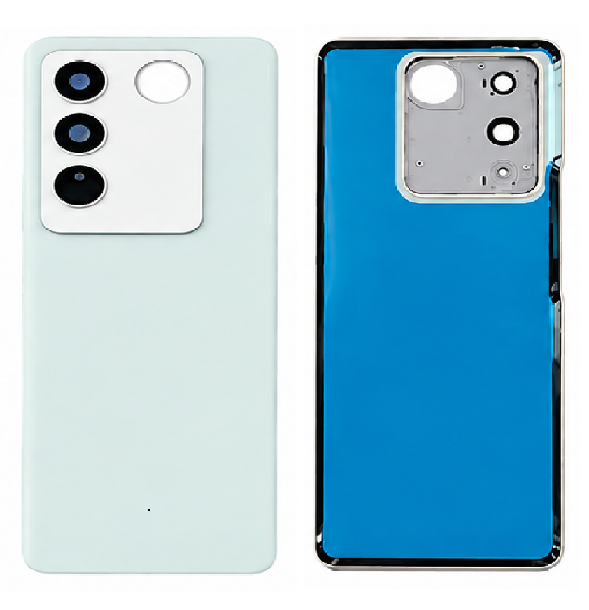 Compatible Replacement Vivo V27 Back Panel – Yellow, Blue, Green & Black