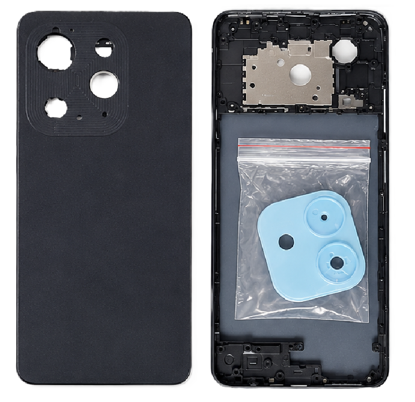 Compatible Replacement OPPO A3x 5G Full Housing Body – Black, White, Grey & Blue