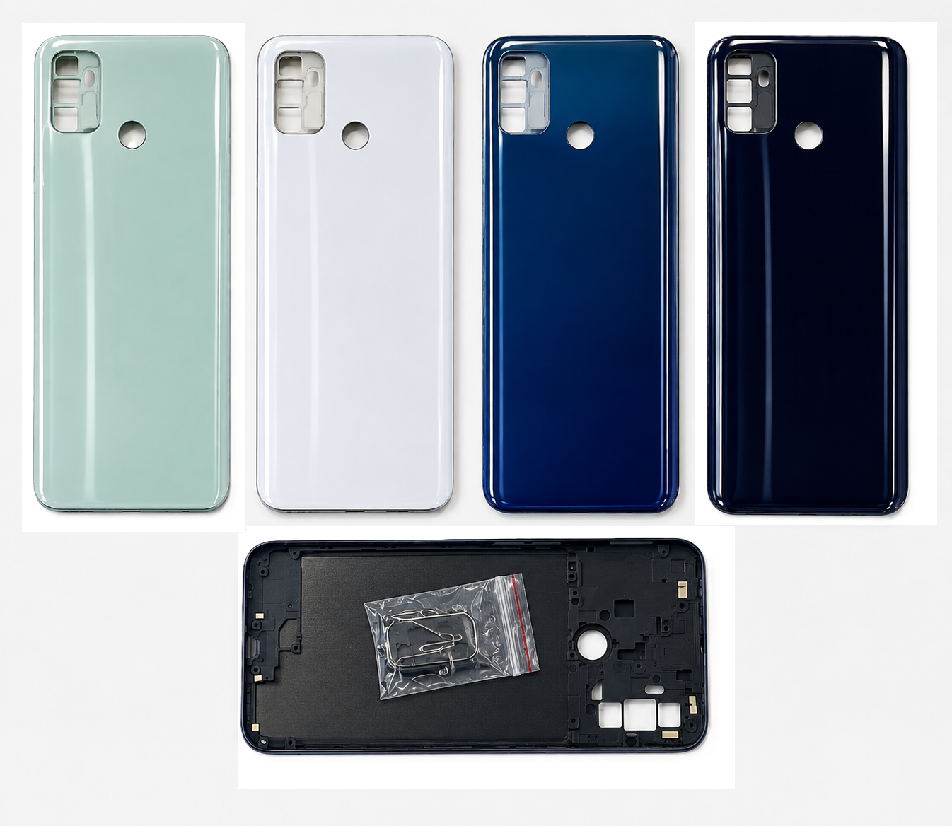 Compatible Replacement OPPO A53 New Full Housing Body – Green, White, Blue & Black