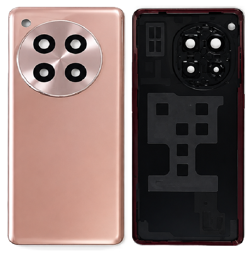 Compatible Replacement OnePlus 12R 5G Back Panel – Blue, Black & Brown