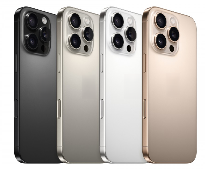 Compatible Replacement iPhone 16 Pro Max Back Panel – Black, White, Gold & Grey