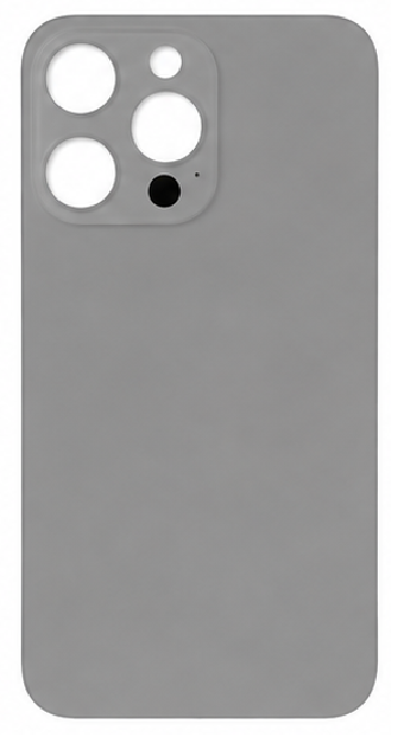 Compatible Replacement iPhone X to iPhone 16 Pro Converter Back Glass – Black, Grey, Orange, White
