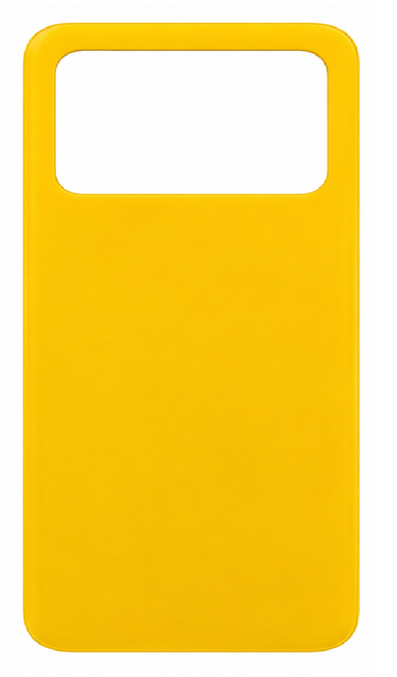 Compatible Replacement POCO M4 Pro 4G Back Panel – Black, Blue & Yellow