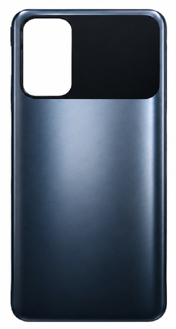 Compatible Replacement POCO M4 Pro 5G Back Panel – Black, Blue & Yellow