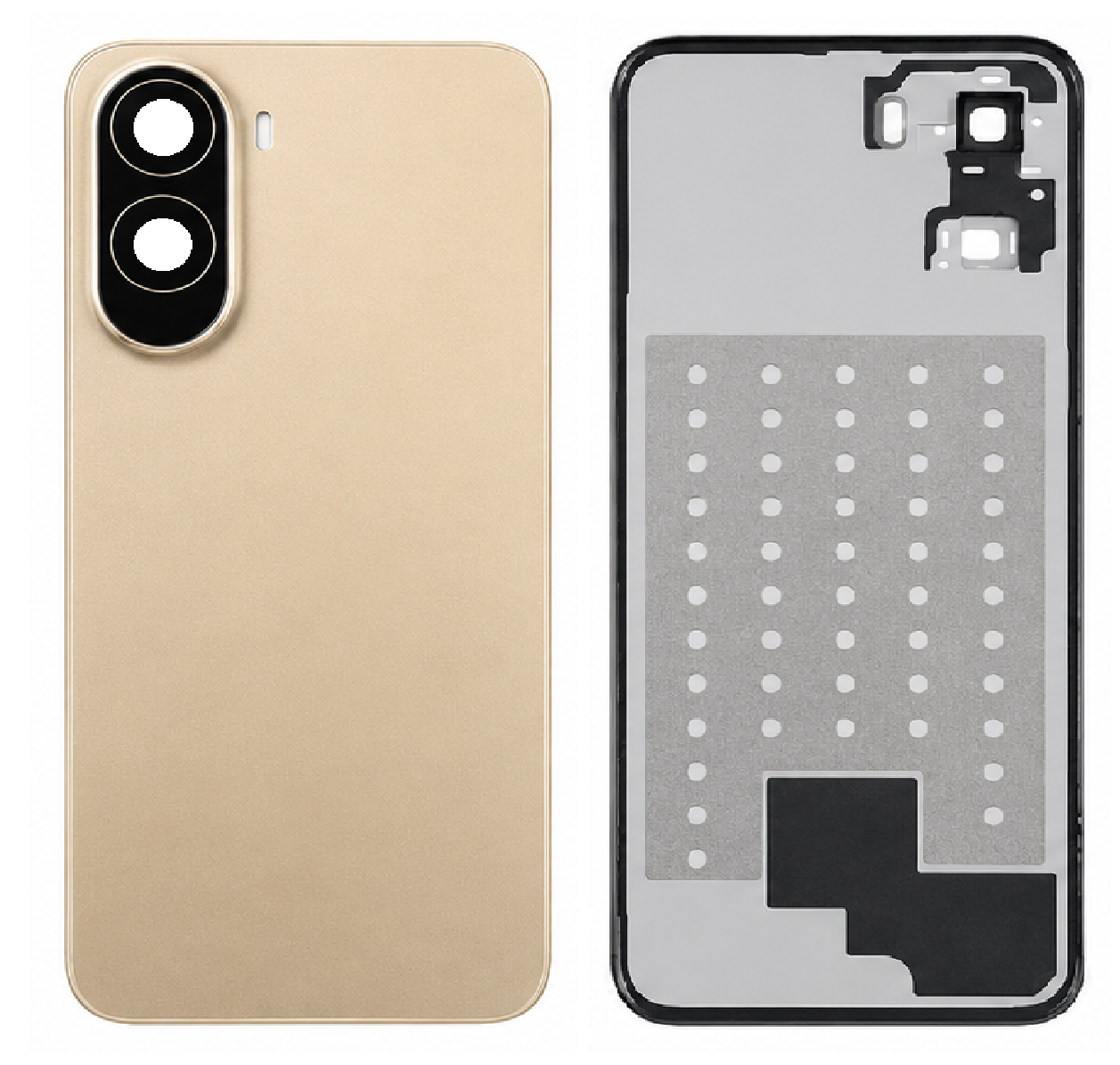 Compatible Replacement POCO C85X 5G Back Panel – Black, Gold & Green