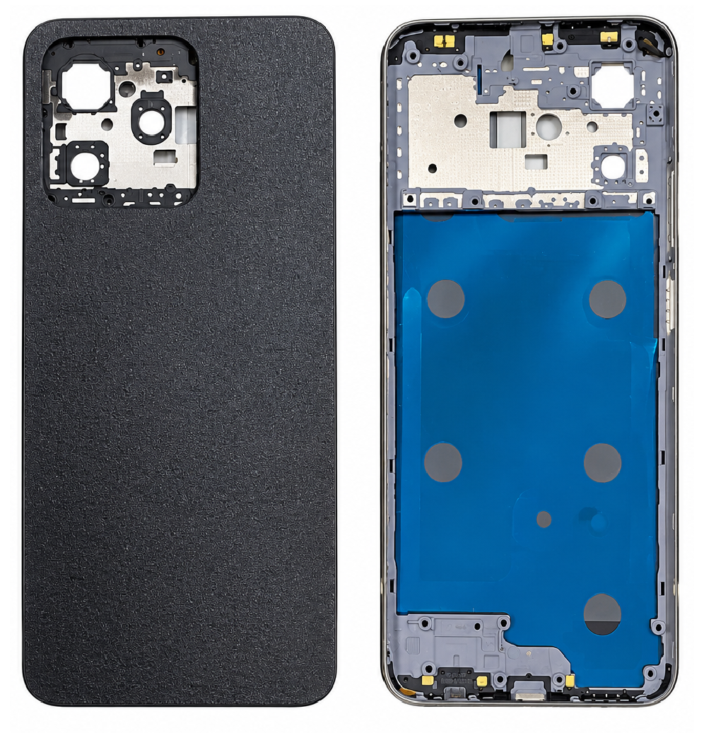 Compatible Replacement for Realme C53 4G Full Housing Body – Gold & Black