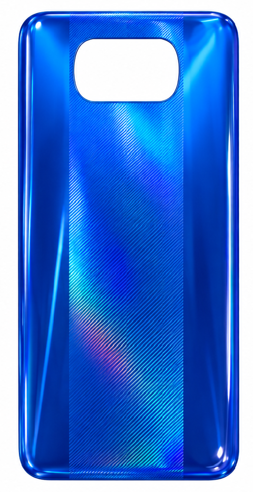 Compatible Replacement for POCO X3 4G Back Panel – Blue & Pink