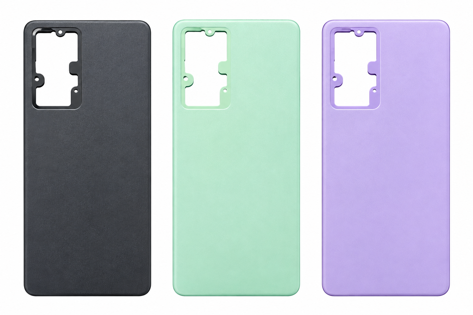 Compatible Replacement for Realme C73 5G Back Panel – Purple, Green & Black