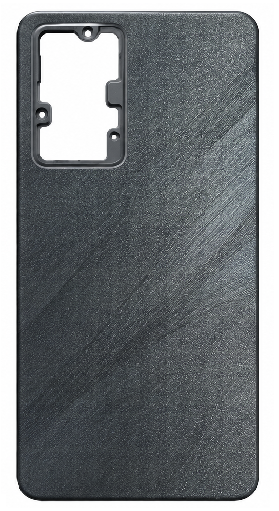 Compatible Replacement for Realme C85 Back Panel – Black & Purple