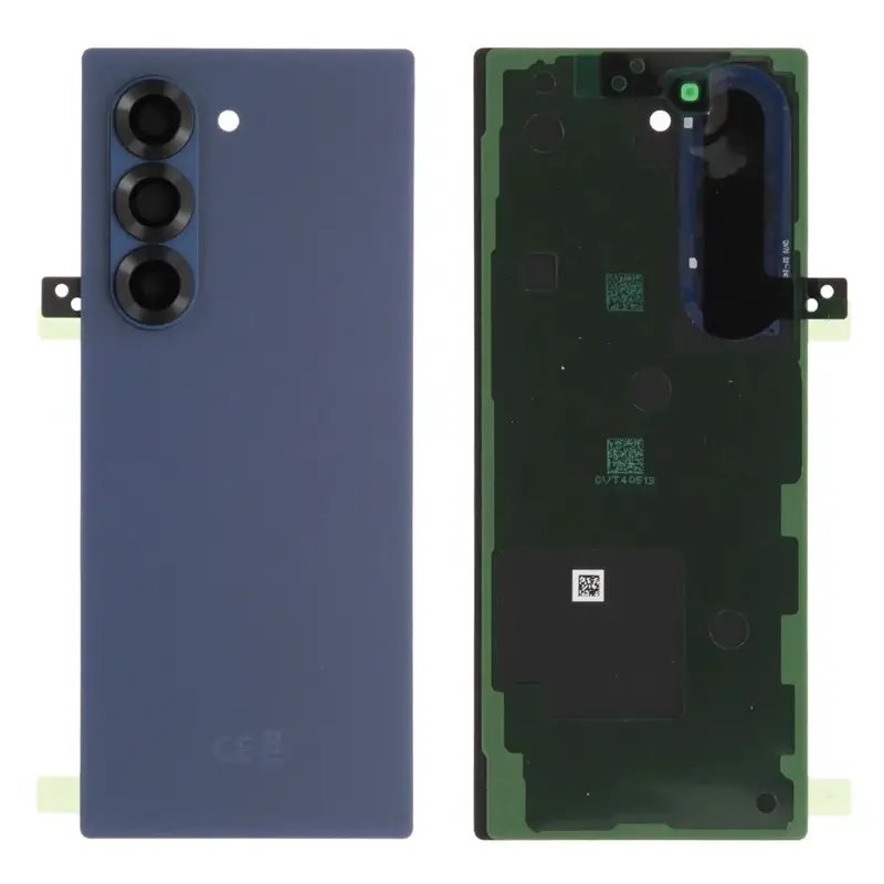 Samsung Galaxy Z Fold6 Back Panel Blue – Original Glossy Finish Replacement