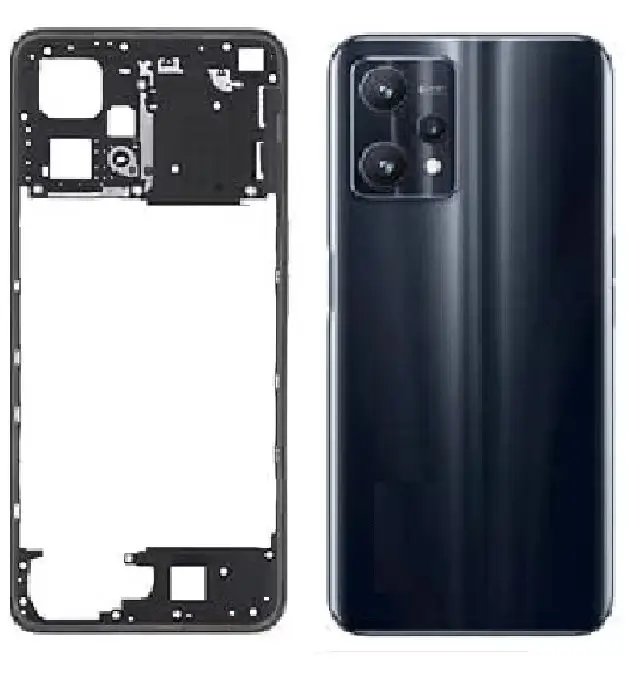 for Realme 9pro plus+ full body housing Black