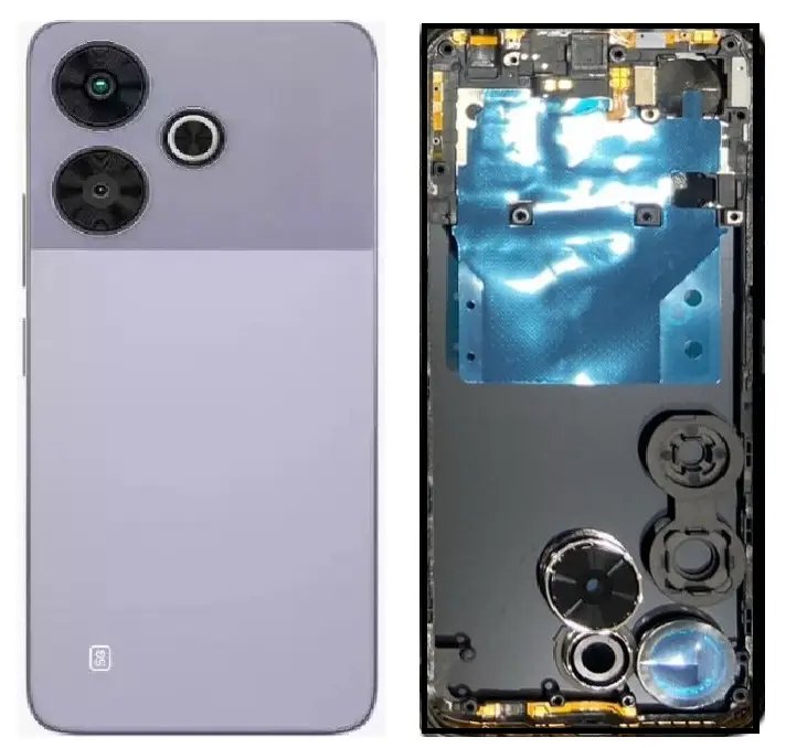 Poco M6 Plus 5G Purple Full Body Housing